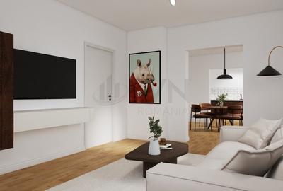 Apartament cu 3 camere decomandat, mobilat în Calea Victoriei