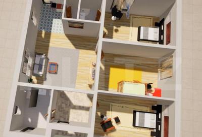 DE VANZARE---CASA IN CARTIER IZVOR , PE PARTER LA DOAR 185.0 - 2