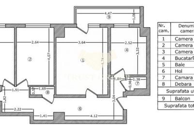 Apartament cu 3 camere decomandat în Banu Manta - 9