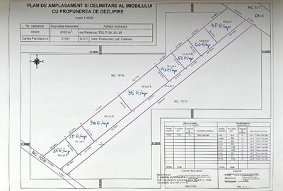 Teren Construcții intravilan de 500 mp, în Frumușani - 4