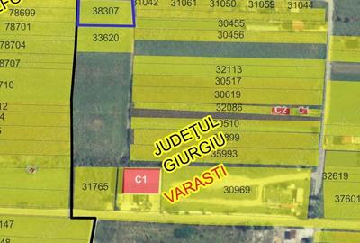 Teren de 2500 mp, în Exterior Vest