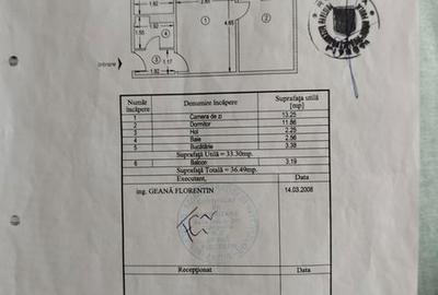 Apartament cu 2 camere semidecomandat în Central