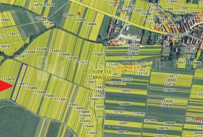 Teren de 2548 mp, în Zărnești - 2