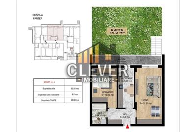 Apartament 2 camere cu Gradina 49mp Th Pallady Sector 3 - 2