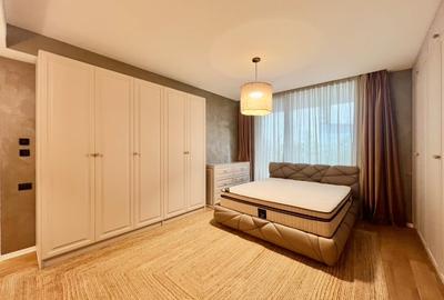 Apartament cu 3 camere semidecomandat, mobilat în Herăstrău