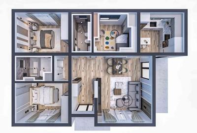 Casă cu 3 camere cu Teren 400 Mp în Miroslava - 7