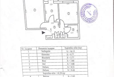 Apartament cu 2 camere decomandat, mobilat în Dorobanți - 10