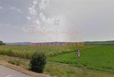 Teren de vanzare la intrare in Gherla