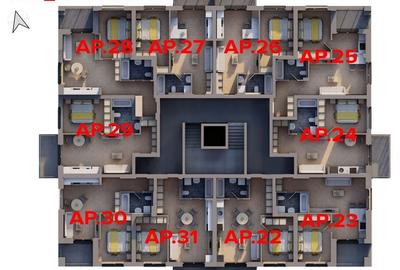 Apartament nou complex ARED - Comision 0% - 5
