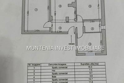 Spațiu comercial, de 70 mp, în Central - 1