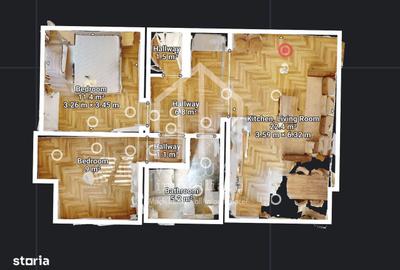 Apartament cu 3 camere în Sud - 10