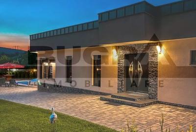 Casa exclusivista cu piscina, 150mp, teren 1500mp, zona Somesu Rece - 6