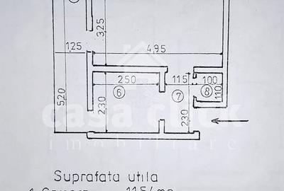 Apartament cu 2 camere semidecomandat în Ultracentral