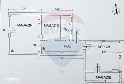Spațiu comercial, de 110 mp, în Vasile Aaron - 1