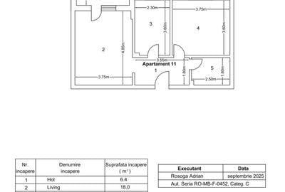 Apartament 2 Camere | Complex Rezidential | Predare Iunie 2026 | Str Piersicului Apartament 2 Camere | Complex Rezidential | Predare Iunie 2026 | Str Piersicului - 7