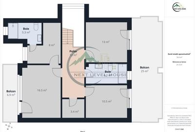 Casă individuală cu 4 camere cu Canalizare în Sânpetru - 14