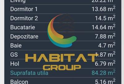 Vanzare ap 3 cam etaj 5 semidecomandat 90 mp modern acte gata liber Grand Arena - 8