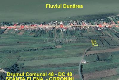 Coronini, Teren Drept, Vedere la Dunare, 1271 mp, 14,95 Euro Mp, Negociabil - 11