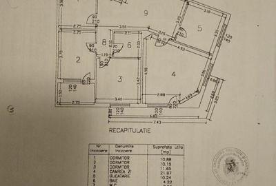 Apartament cu 4 camere semidecomandat, mobilat în Universitate - 10