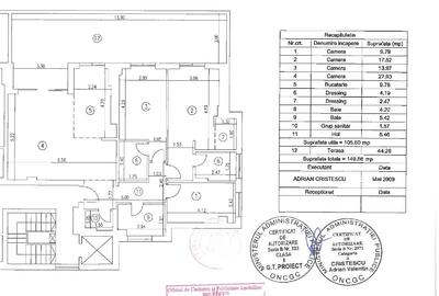Apartament cu 4 camere decomandat în P-ța Victoriei - 8