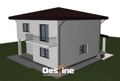 Casă individuală cu 4 camere în Valea Adâncă