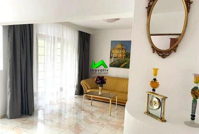 Apartament cu 3 camere decomandat, mobilat în Central