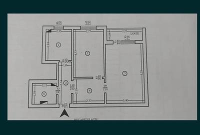 Apartament cu 2 camere decomandat în Dacia - 1