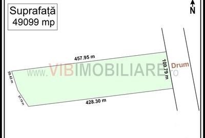 Teren intravilan de 49099 mp, în Tunari - 2