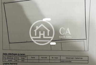 Teren de 950 mp, în Sânmartin - 2
