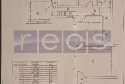 Apartament 3 camere de vânzare Kogălniceanu 87 mp centrala proprie - 8