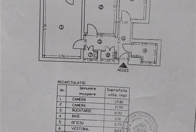 Apartament de 2 camere renovat strand Cara Titan bloc Y - 11