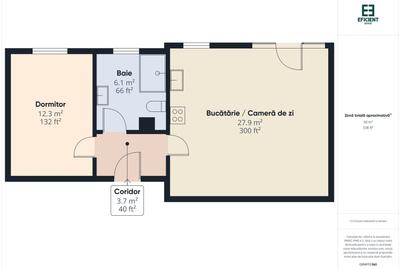 Apartament cu 2 camere decomandat, mobilat în Șagului - 14