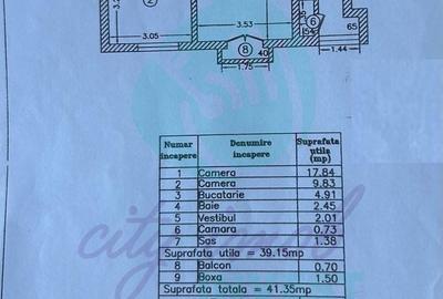 Apartament cu 2 camere semidecomandat, mobilat în Universitate - 5
