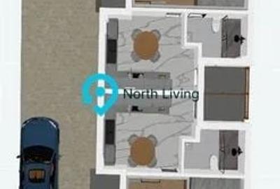 Duplex cu 4 camere cu Canalizare în Străulești - 3