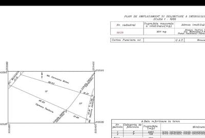 Teren Construcții intravilan de 5011 mp, în Nord-Vest - 5