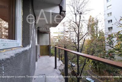 Apartament 3 camere Tineretului – renovare începută, decomandat, P. Norilor. Apartament 3 camere Tineretului – renovare începută, decomandat, P. Norilor. - 11