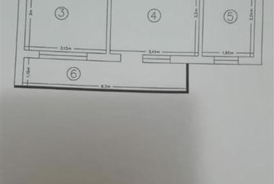 Apartament cu 2 camere semidecomandat, mobilat în Zimbru - 8