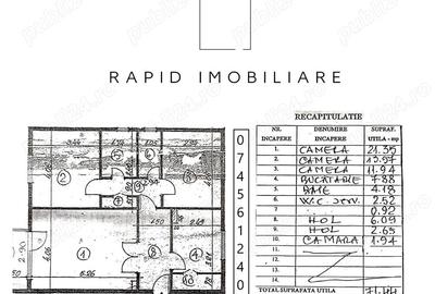 Apartament cu 3 camere decomandat în Central - 2