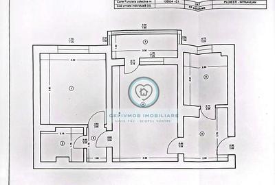Apartament cu 2 camere semidecomandat în Nord