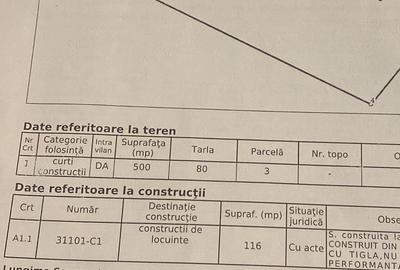 Casă cu 4 camere cu Teren 500 Mp în Central - 2