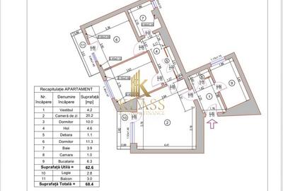 Tineretului / 3 Camere / Balcon / Bloc Reabilitat - 9