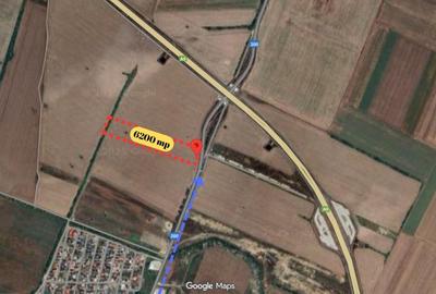 Teren intravilan cu acces direct la DJ 200 si A0 | 6.118 mp | Ștefanestii de Sus - 1