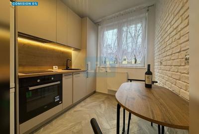 Apartament cu 2 camere semidecomandat, mobilat în Horea