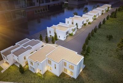 Duplex cu 4 camere cu Canalizare în Florești - 2