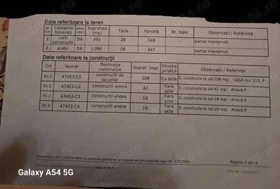 Casă cu 2 camere cu Teren 491 Mp în Ersig - 3