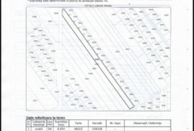 Teren de 6054 mp, în Clinceni