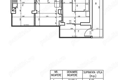 Apartament cu 2 camere semidecomandat în Tei - 6