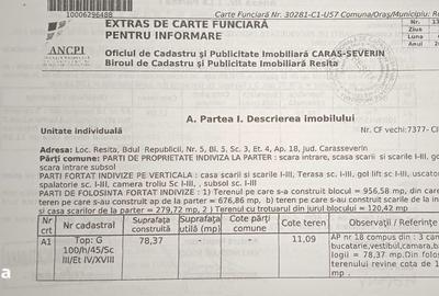 Apartament cu 3 camere în Central