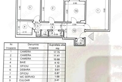 Apartament cu 3 camere decomandat în Apărătorii Patriei - 2