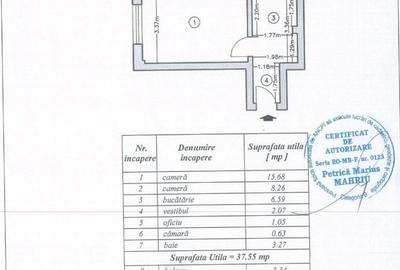Apartament cu 2 camere semidecomandat, mobilat în Victoriei - 11